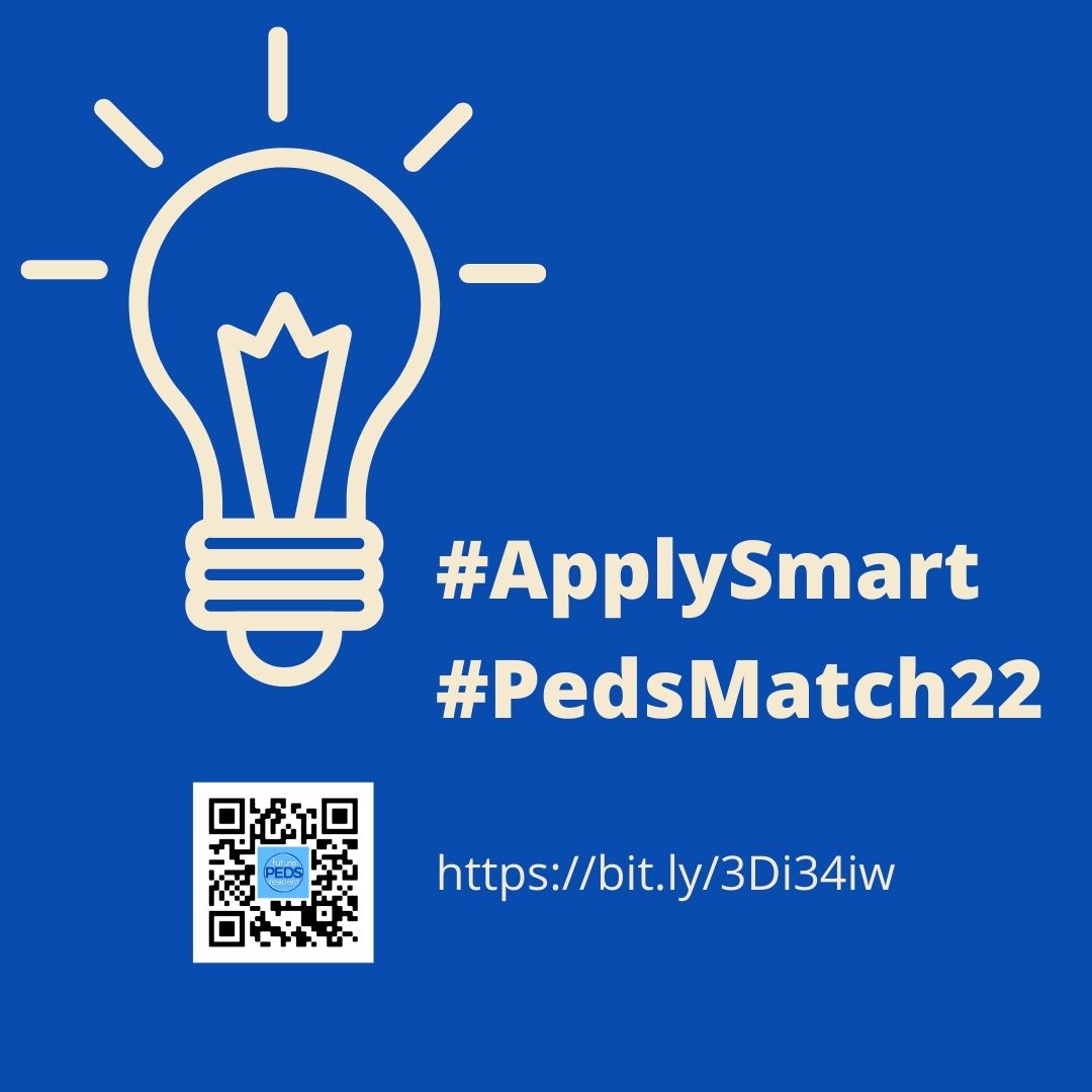 PedsDrTyler's tweet photo. I pledge my support of the APPD’s #ApplySmart recommendations during the #PedsMatch22 residency application and interview season! Because we're better together.
More info: https://t.co/dA5uj9hi53 https://t.co/nvjYOpulUB