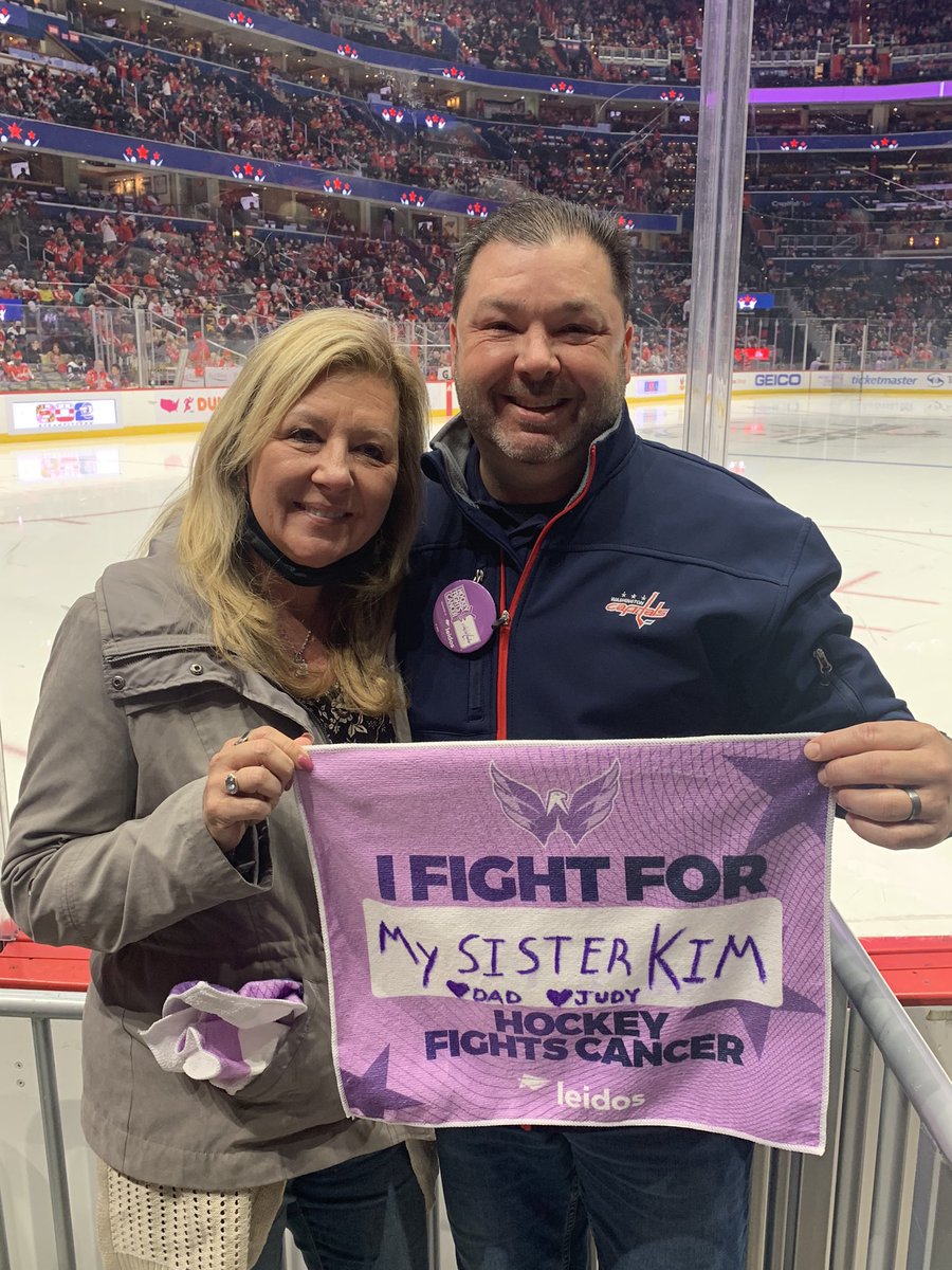 bill_rucker's tweet photo. I FIGHT FOR MY SISTER KIM. I remember, love and honor my Dad and sister Judy @Capitals #Fcancer #fight #beatpens #findacure https://t.co/i5UZgRZ3XD