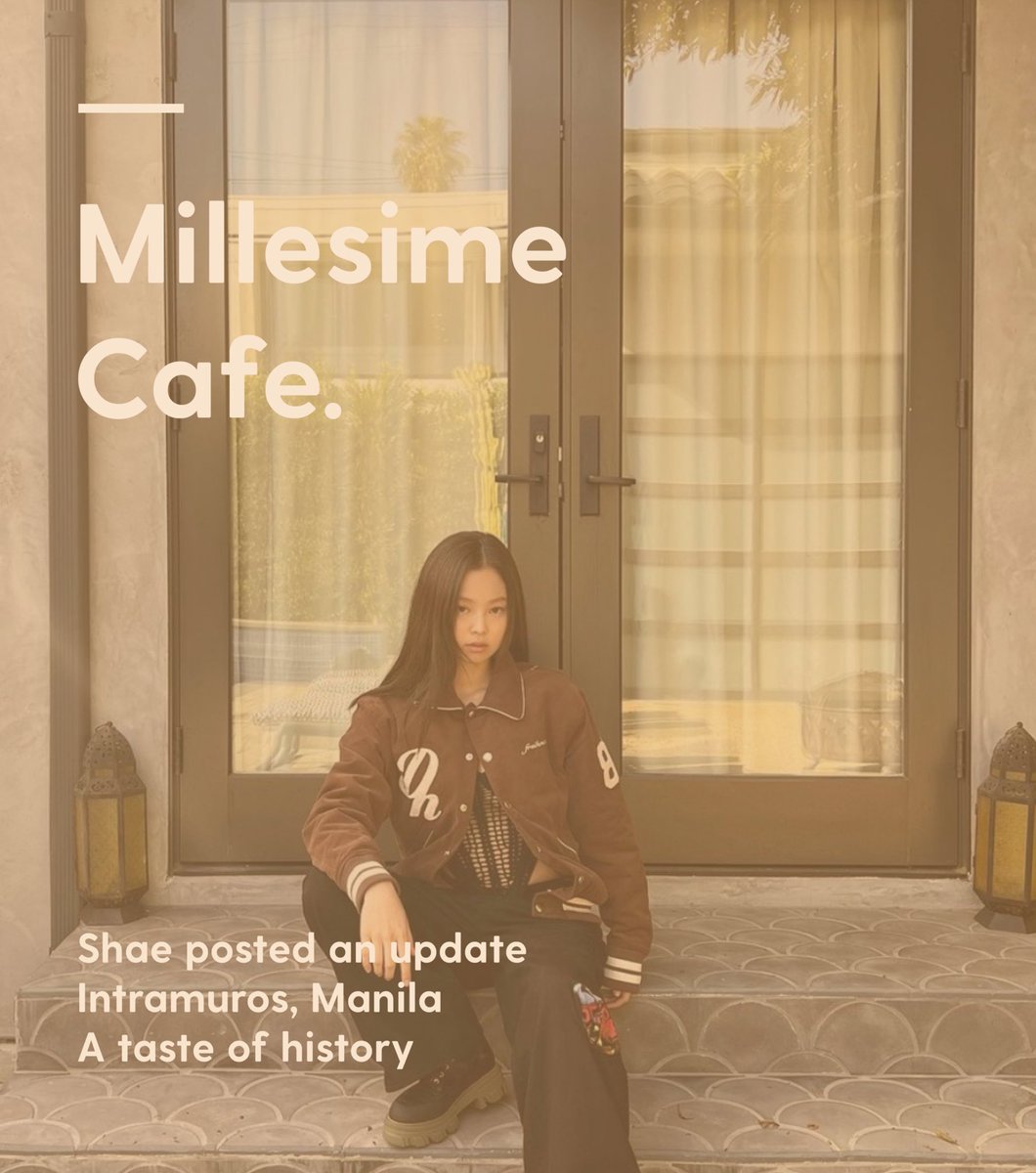 Shaerianadmrc's tweet image. ͏ ͏ ͏
            ❦ ❀ Shaerianahndrx-posted.⠀
͏

͏
🗓 :: 11/15/21 ||⌚️ :: 9:49 am
📍 :: Millésime Café, Intramuros 

͏ ╰┈➤ ❝ I don’t know basta I’m 
                 early. ❞
      
͏