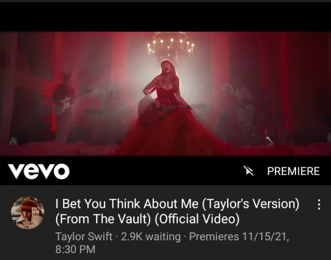 elisha_86's tweet photo. Bestie really is trying to kill us! #RedTaylorsVersion #TaylorSwift #IBetYouThinkAboutMe #Swifties https://t.co/w3OiLac3Q2