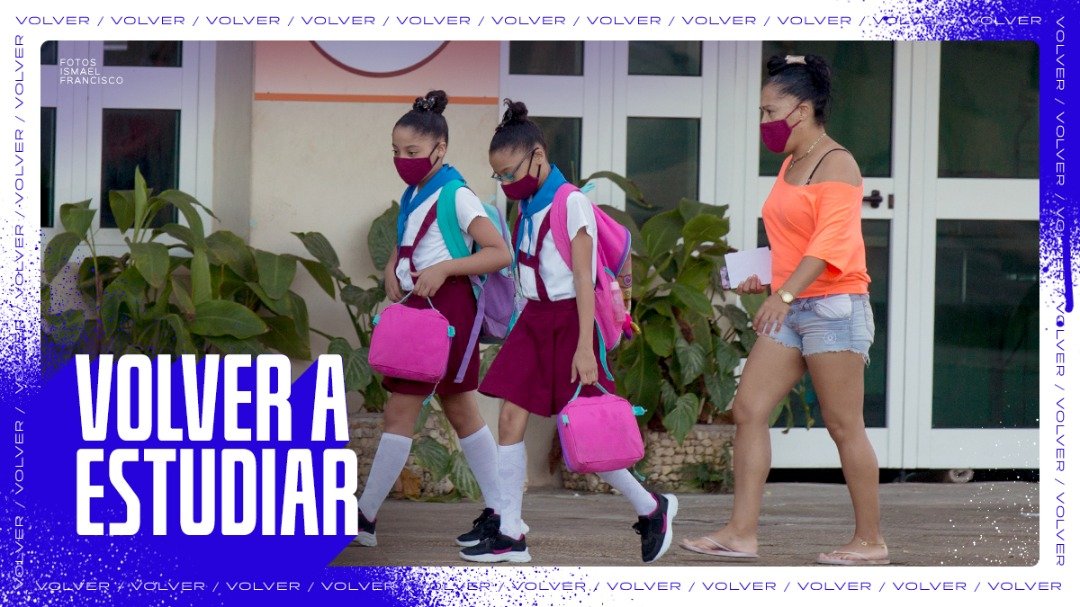 TaiGuantanamera's tweet photo. Mañana 15 #VolverALasAulas.
#CubaVive
#CubaEduca https://t.co/cjIoRqc8v8
