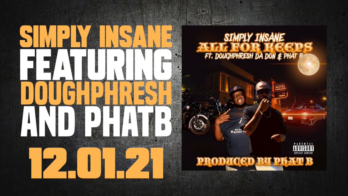 New Simply Insane drops 12.01.21

#AllForKeeps Ft. <a href="/Doughphresh/">Doughphresh Da Don</a> &amp; <a href="/phatbleproducer/">IG: @PhatBLeProducer</a>