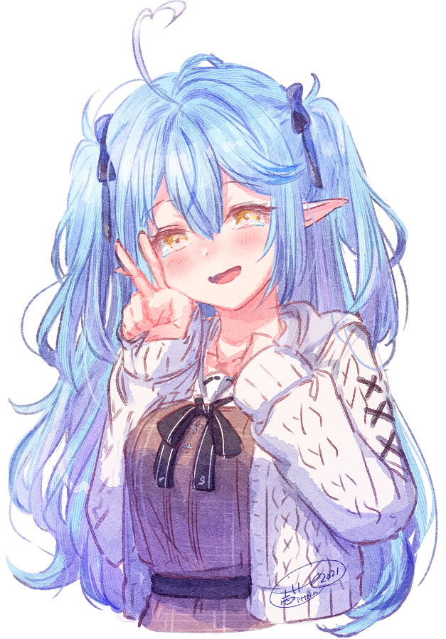 雪花ラミィ 「Happy Birthday!! ラミィちゃん🎉
ささやかですがお祝いの気持ち」|壱十九 / illustratorのイラスト