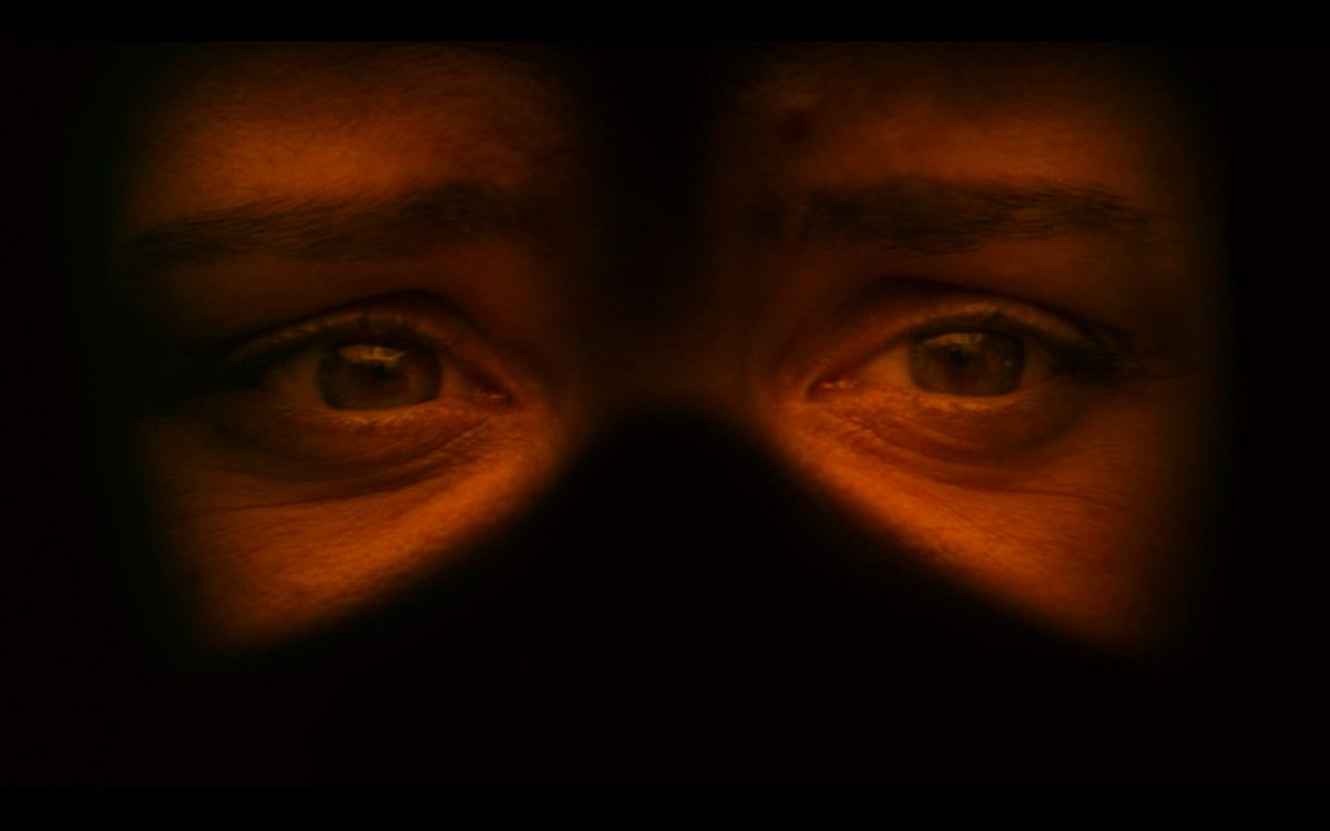TWalkingDWorld's tweet photo. There’s something really special &amp; beautiful about these close-ups of the character’s eyes in the masks this season.

#FearTWD https://t.co/WlxgH697vI