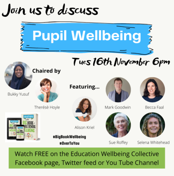 theresehoyle's tweet photo. Free CPD - The Big Book of Whole School Wellbeing ✅ - https://t.co/9f3RRPiU0t https://t.co/3Y9lgXPJJg