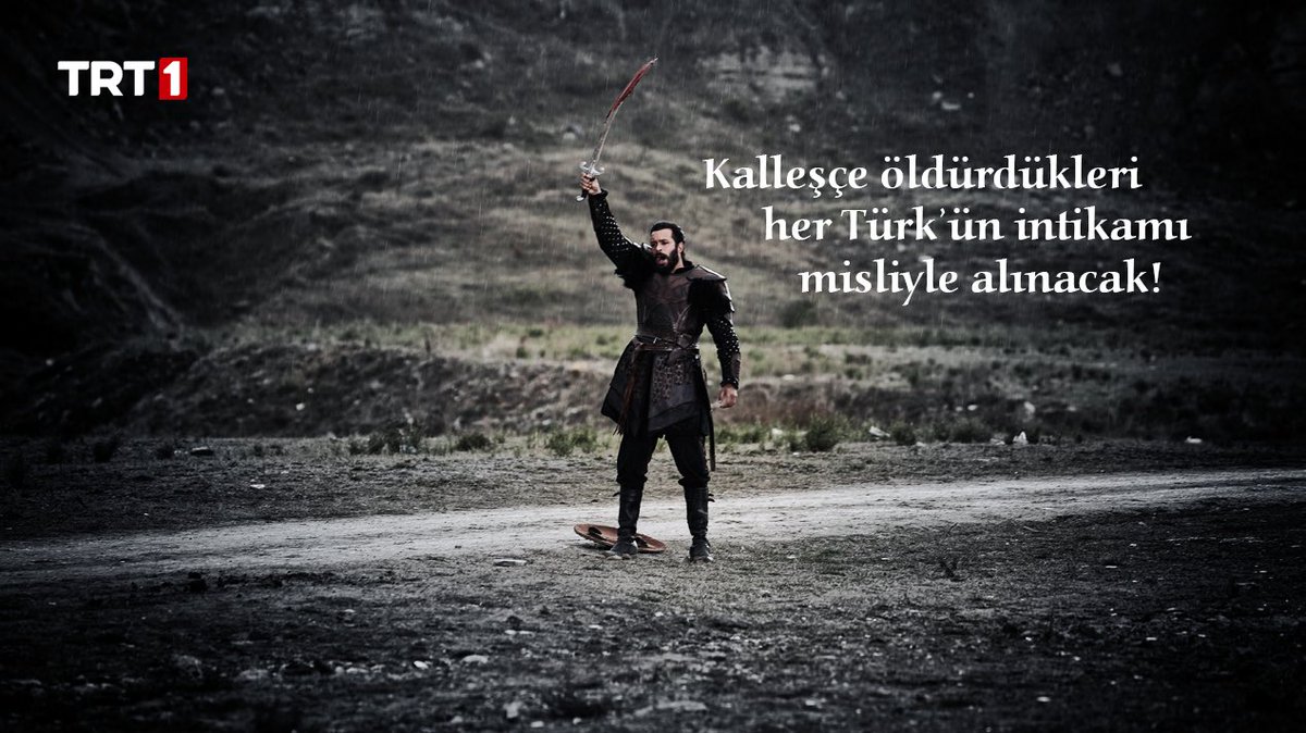 Kalleşçe öldürdükleri her Türk’ün intikamı misliyle alınacak!⚔️
#AlparslanBüyükSelçuklu bu akşam <a href="/trt1/">TRT 1</a>’de.💥 <a href="/baris_arduc/">Barış Arduç</a>