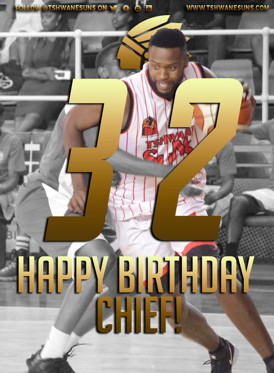 Happy birthday to the men's captain Chief <a href="/chiefnator14/">Kagiso Ngoetjana</a> !!!!!! The modern-day point forward who keeps on leading. Be blessed beyond measure! #SunsNation