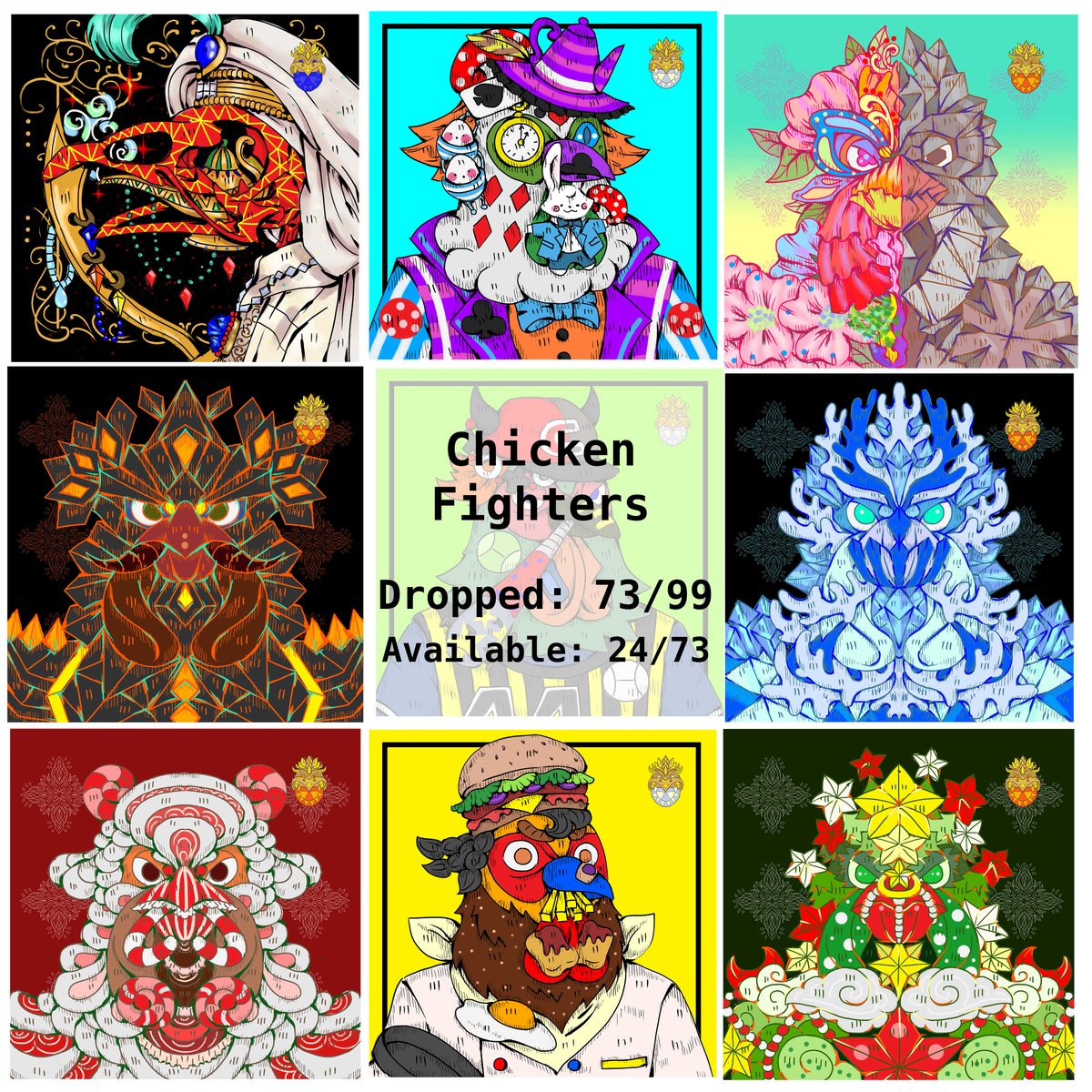 Chicken Fighters 🐔❤️🔥 tweet media