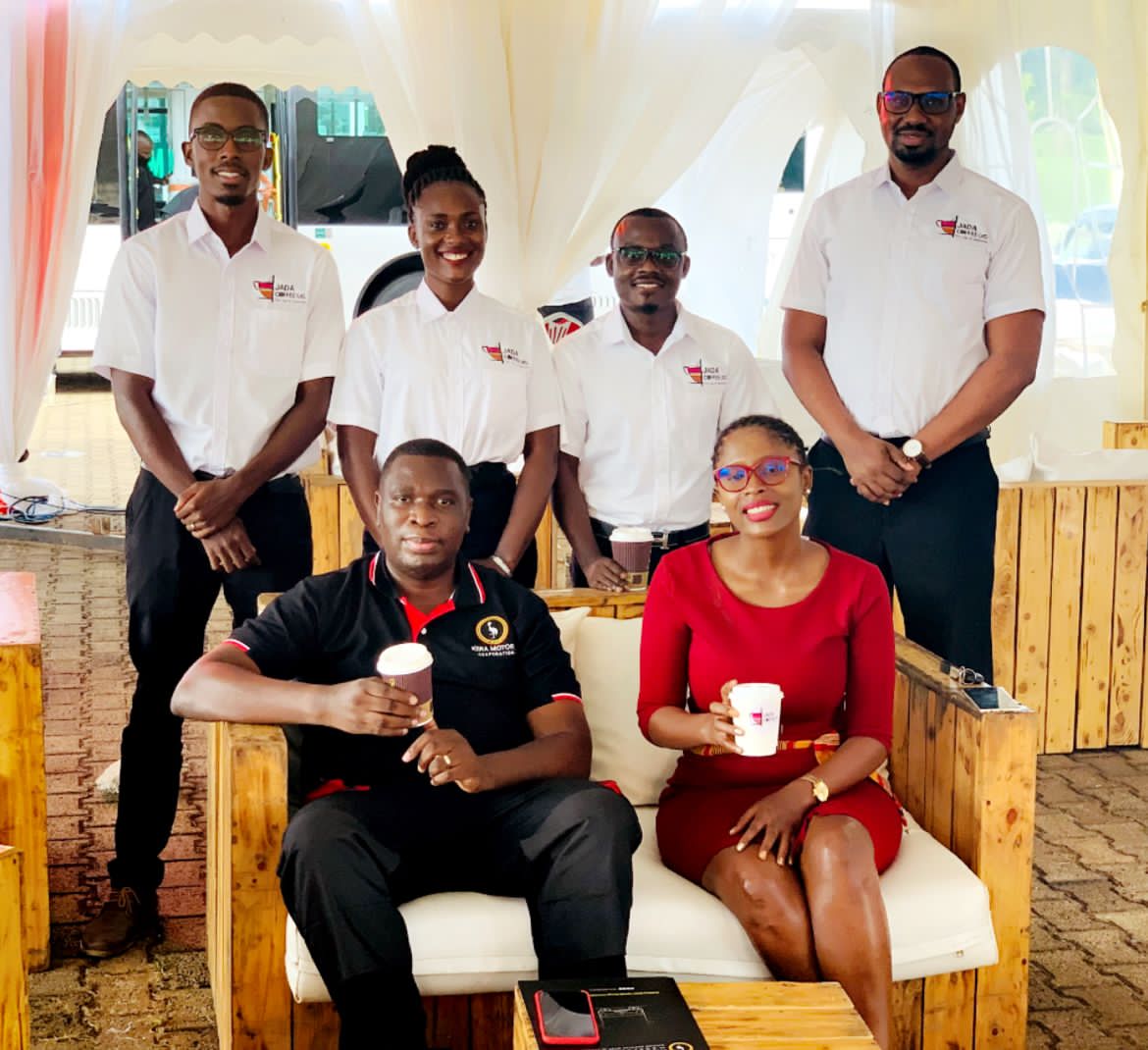 Small team with a strong impact. Meet @JadaCoffee team that did magic at the #NationalScienceWeek that took place at Kololo grounds.

Cc: @PIMusasizi @jackiearinda