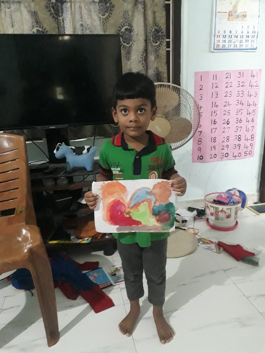 Water coloring
