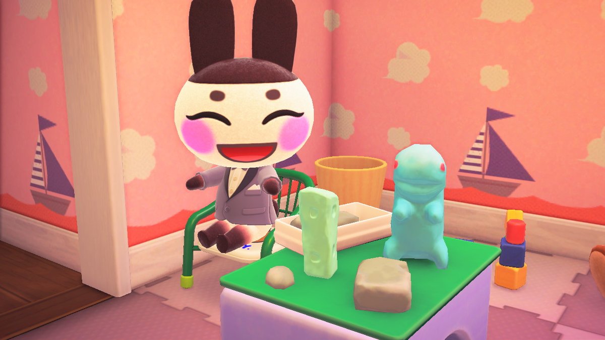 szuwsz's tweet photo. ゲンジめっちゃかわいい、、、ずっとここにいていいよ、、、？ #どうぶつの森 #AnimalCrossing #ACNH #NintendoSwitch https://t.co/EWuKcQb4YF