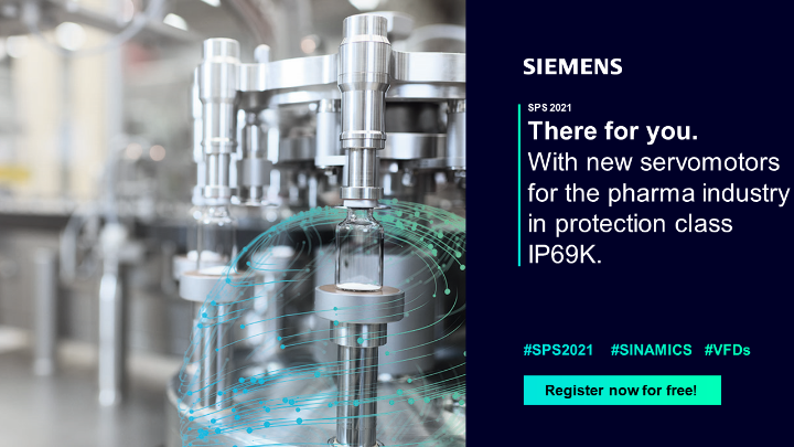 HeikeSchrey's tweet photo. We have extended our existing #servomotor portfolio for the #SINAMICS S210 servo system. Now also suitable for use in the #pharma industries in protection class IP69K. 👉 https://t.co/pBr5OagCie
👉 https://t.co/x8piCG5EzV https://t.co/v6umxmZAL6