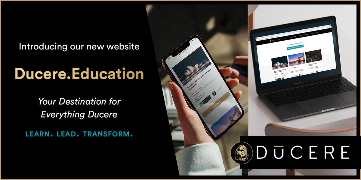 We've launched a brand new global website to provide you with one overarching destination for our real-world, applied, disruptive online degrees. Discover more at: bit.ly/3Hwlvma.