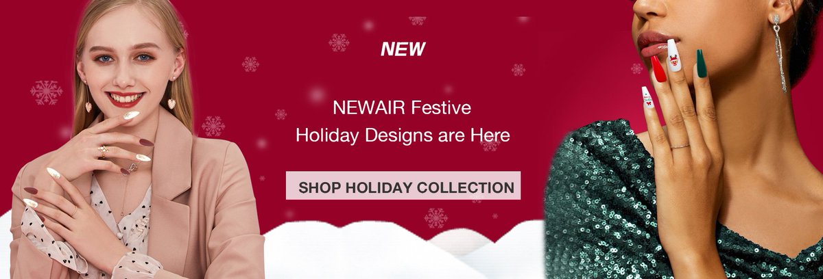 Xmas nail collection!Now is the time to prepare Xmas nails! Many stock designs in Alibaba, search "Zhejiang Newair Art" then you can find our company🙂 #nails #nailart #Christmas2021 #alibaba