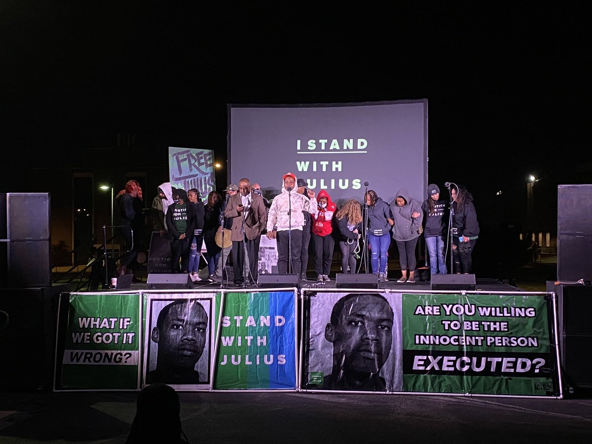 We have four more days to call, write, and urge Governor Stitt to do the right thing! #JusticeforJulius #Justice4Julius

Office of Governor J. Kevin Stitt
2300 N. Lincoln Blvd., Suite 212
Oklahoma City, OK 73105
 
Phone 405-521-2342