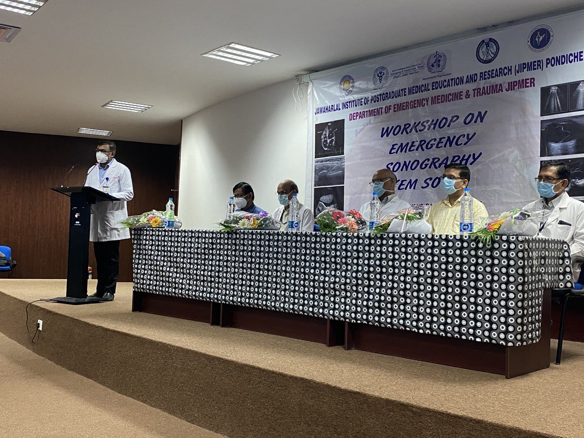 drvimalkrishnan's tweet photo. Was exciting to be back teaching #EMSONO offline @OfficialJipmer. Superbly organised by the #EM team @JIPMEREDucate adhering to protocol. Excellent feedback post session. #INCUS Leadership sets the ball rolling!
@Drmanuayyan @emaindian https://t.co/t5Br6drF8M