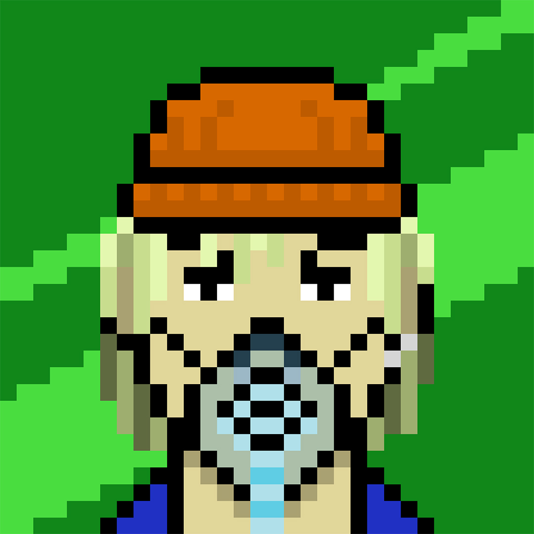 shiftrefresh's tweet photo. Jumped on @chain_runners today with the last of my eth. Can't wait to bring this dude into the #LeeMixes universe! Kurt Cobain vibes, no? #Chainrunners https://t.co/2mFoZ1zDue