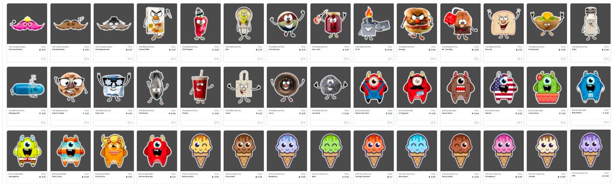 sheiladarcey's tweet photo. One of my long time friends @cottonblend dropped his genesis collection on @opensea. He's one the most prolific &amp; talented artists I know and so happy he has finally entered the #NFTCommunity. His #NFT are only 0.01 ETH...so I expect it to sell out. https://t.co/FdaTGNlkih https://t.co/AwozIgrkh2
