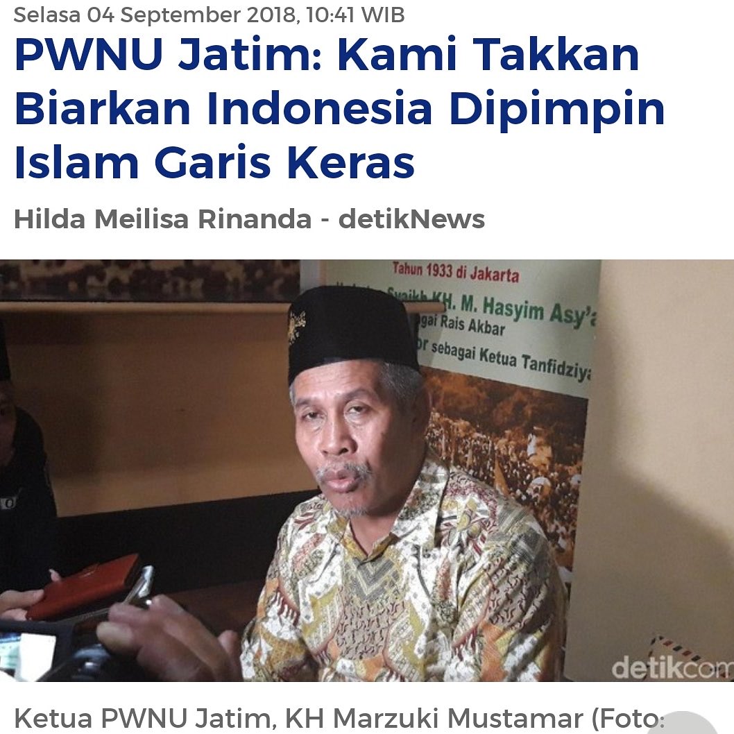 Kami siap mendukung pak kiyai