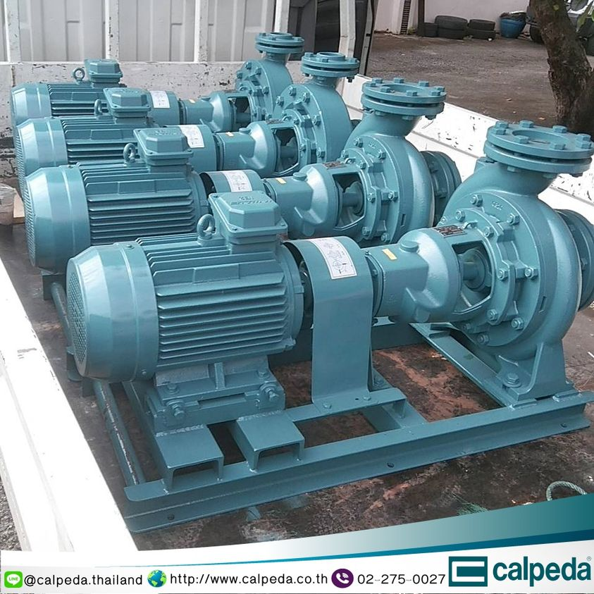 #คาลปีด้า” รุ่น N 
ปั๊มหอยโข่งใบพัดเดี่ยว แยกประกอบเครื่องยนต์ หรือมอเตอร์ 1450-2900 รอบ/นาที  ปั๊มได้ถึง 8000 ลิตร/นาที
•ส่งน้ำขึ้นอาคาร •โรงงานอุตสาหกรรม •งานระบบปรับอากาศ •ระบบระบายความร้อนด้วยน้ำ •ระบบสระว่ายน้ำ 
• และระบบอื่นๆ calpeda.co.th/Applications/I…