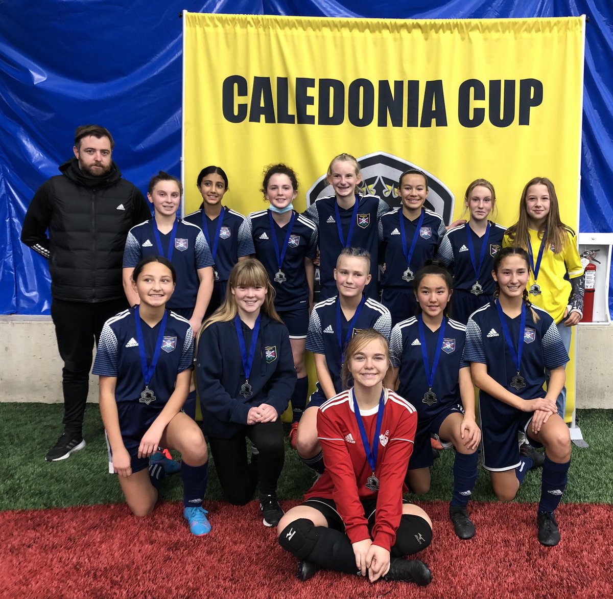 Silver for the <a href="/calgary_rangers/">Calgary Rangers</a> WFC08 at the <a href="/scottishunited/">Edmonton Scottish United SC</a> Caledonia Cup  🥈.  Thank you to our hosts for a great tournament!