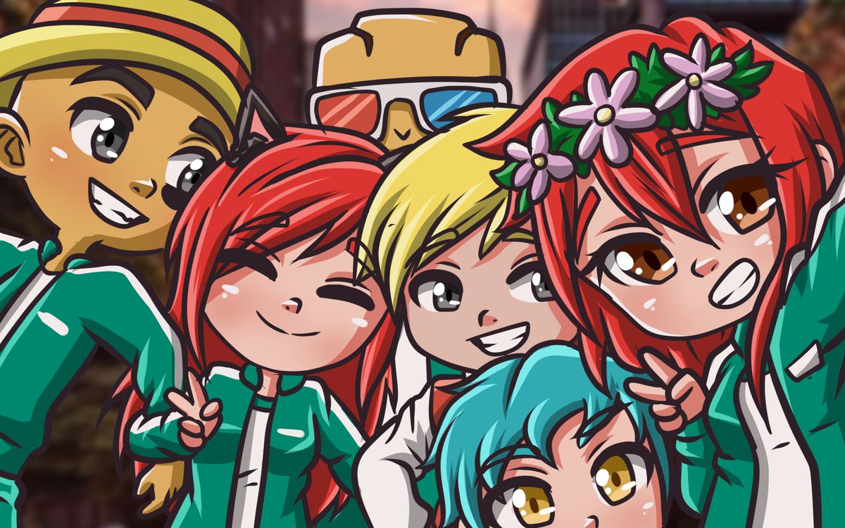 DanoHyuga's tweet photo. Pues, necesitábamos una foto en condiciones, así que dije que haría mi trabajo, un placer chicos @NatsukiSel  @LiliCross_ @magoangelESP @BPancri @gines_molouso

me dibujo hasta abajo por que no llevaba el chandal xD https://t.co/w0E77LUrSQ