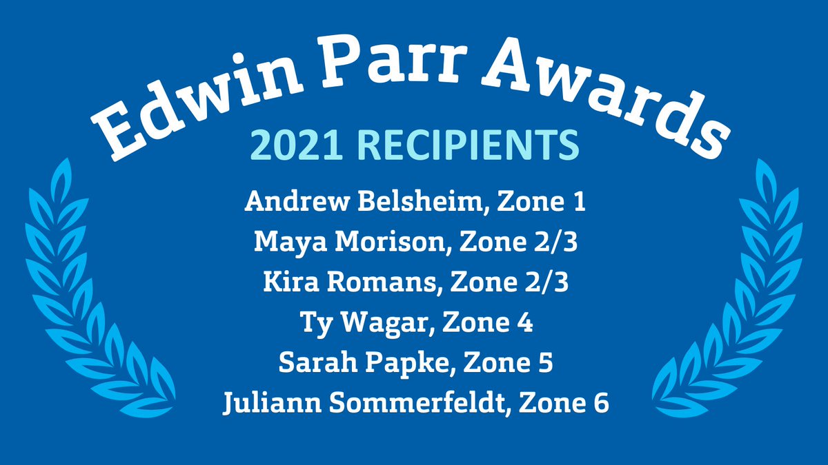 ABSchoolBoards's tweet photo. Congratulations to the six outstanding recipients of the Edwin Parr Award! Each of these first-year teachers demonstrate their incredible commitment to education. #abed #abtrustees #asbaFGM2021 https://t.co/oCkVYtiKsn