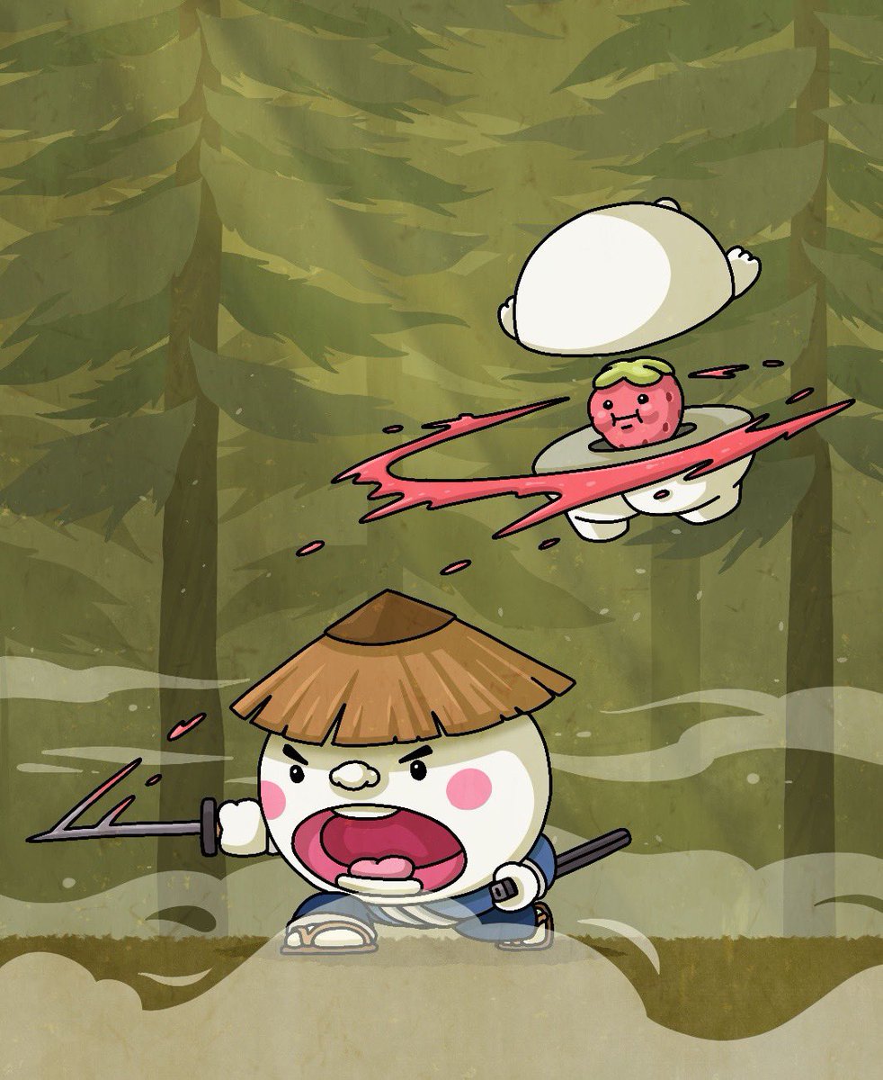 GM !!

"Katana is in your heart 🍓"
Mochi Ronin.

Let's explore Mochiverse : opensea.io/collection/moc…