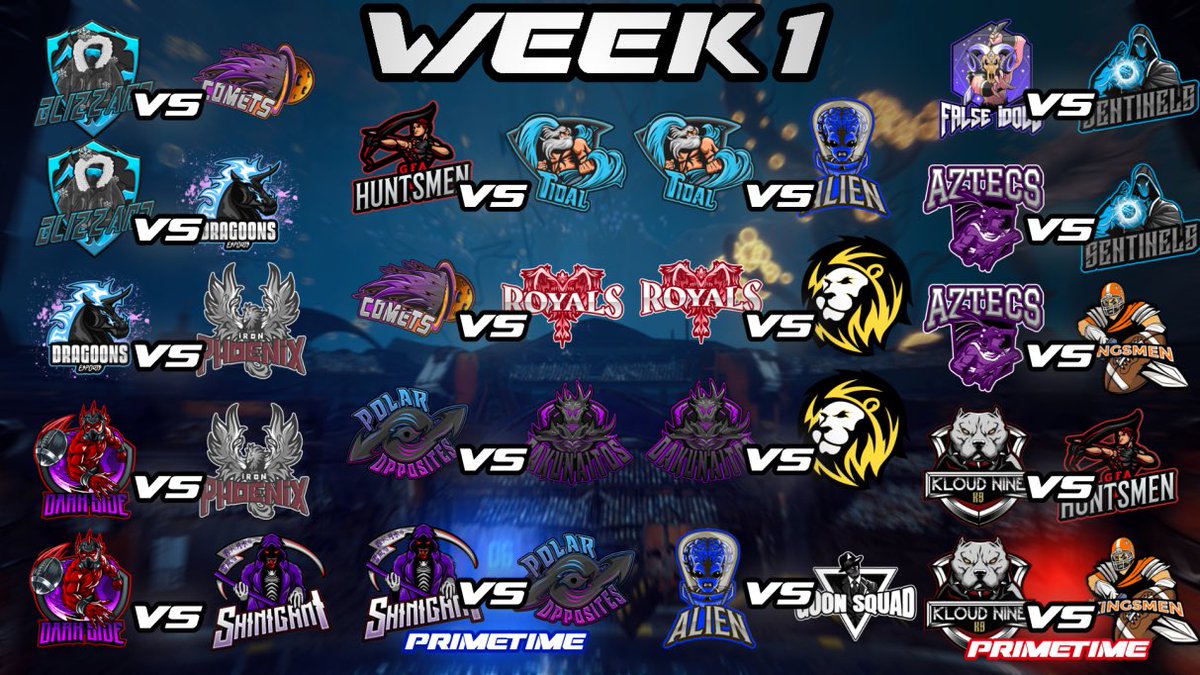 AChefgoat's tweet photo. This week’s schedule! https://t.co/eKlphbUqa2