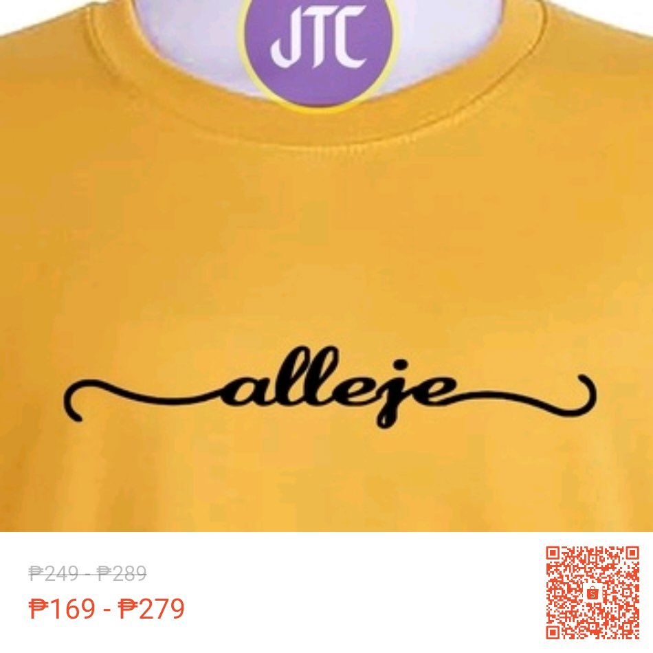 jtcollectionph's tweet photo. #paydaydeals #Alleje #Elizalde #Hidalgo #Villondo Fancy Text  Cotton or Drifit Shirt #JSL Inspired at 32% off! ₱169 - ₱279 only. BUY on Shopee now! https://t.co/aqClQYEGB7

More JSL Shirts Collection, Shop here: https://t.co/acj7RdKI0z https://t.co/ymdsAjMACt