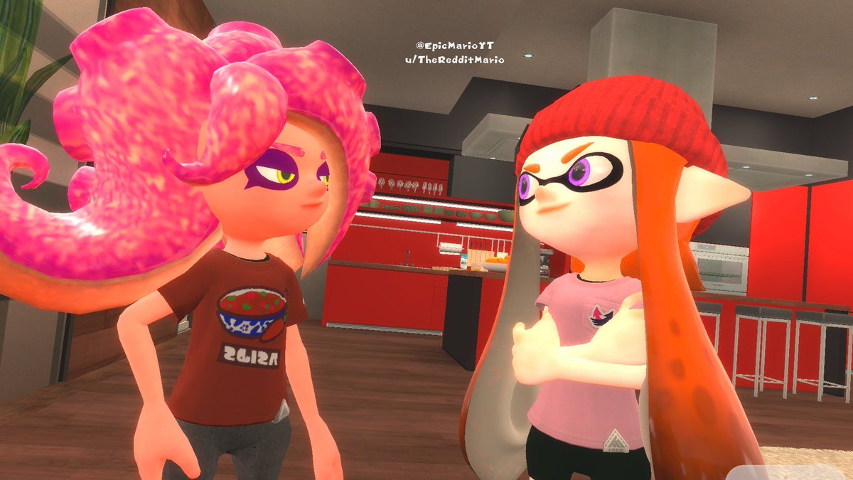 R1999Alister's tweet photo. Other universe where Desti and Meggy are studying in college now and they seemingly becoming rival each other 🙂
(Noted: This has nothing to do with SMG4 universe)
Source: https://t.co/wxWzLvgtAK
#Splatoon #Splatoon2 #MeggySpletzer #DestiSinawe #Studyincollege https://t.co/8KFLD3Yw6Q