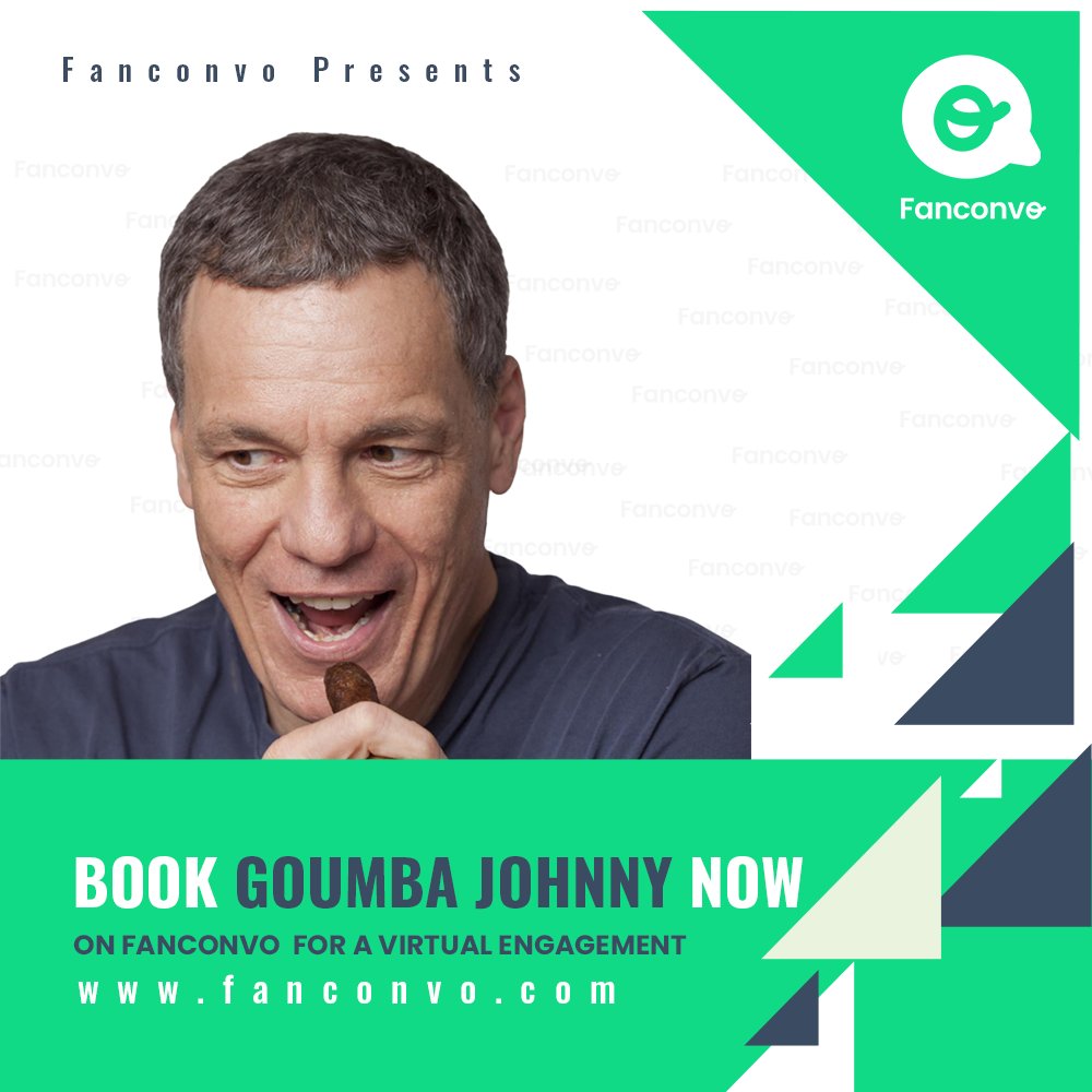 fan_convo's tweet photo. Goumba Johnny is a stand up comedian and co-host of the Fuhgeddaboudit podcast with Vinny Pastore. Johnny has shared the stage with many of the top acts in comedy such as Martin Lawrence. Book Johnny for a mentorship, interview or a virtual roast on Fanconvo now!⁠
⁠
#fanconvo https://t.co/iBkkX54abn