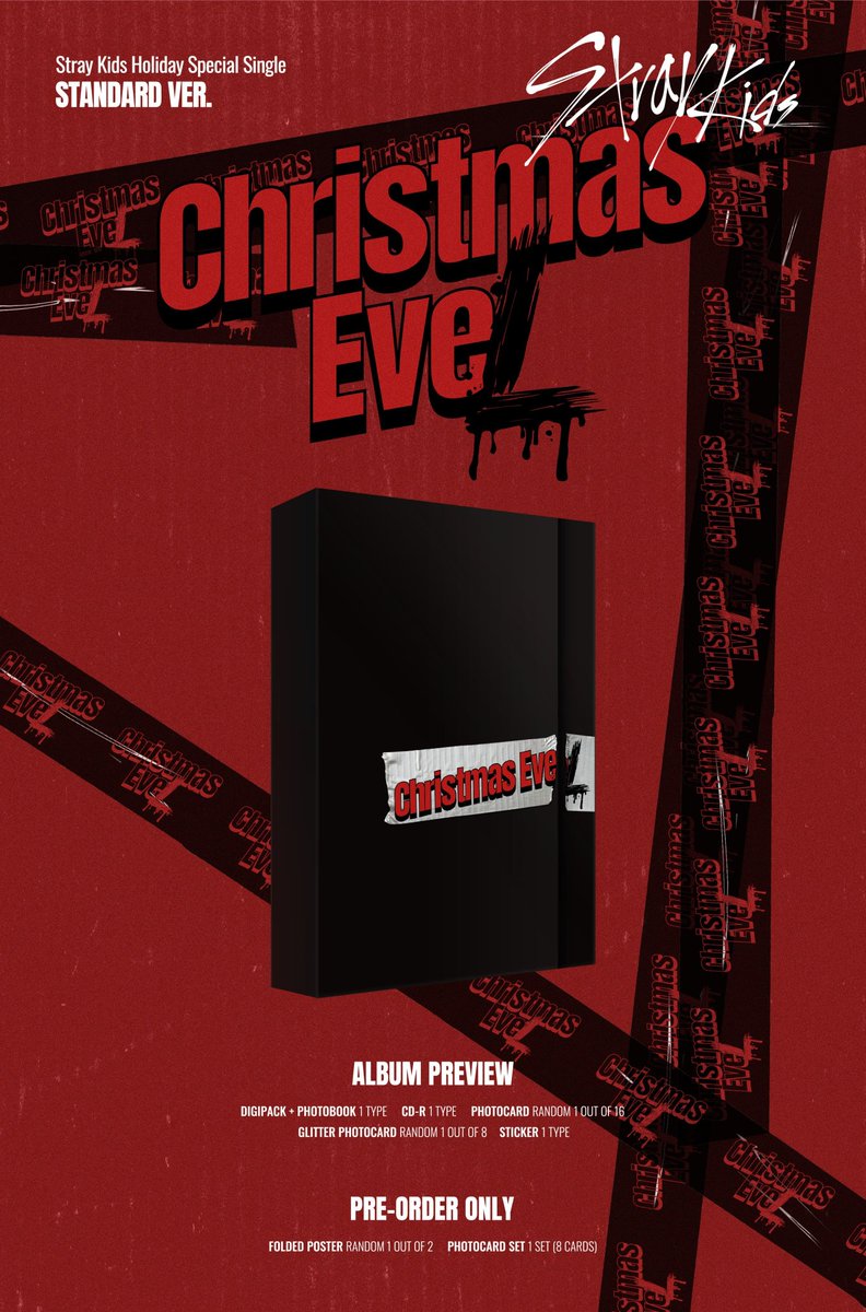 taeilsmate's tweet image. STRAY KIDS - Christmas Evel (STANDART ver.)

💵 R$190,00
✅ acompanha brinde da loja 
🚚 frete nacional e internacional inclusos. 
✉ reservas por DM!