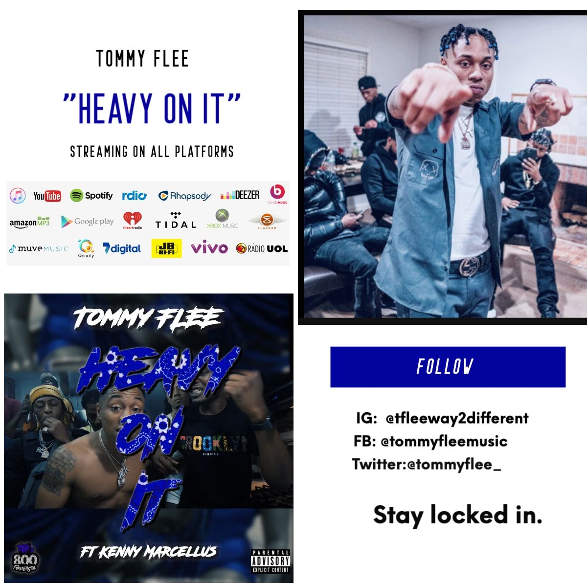 TheRightWayEnt's tweet photo. Next up @tfleeway2different! If you haven't be sure to check out his single "Heavy on it" https://t.co/jj3AQ6LdPS