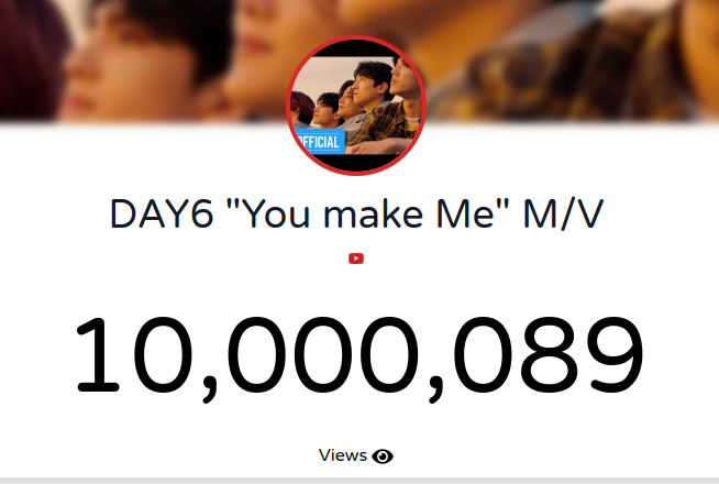 from_day6stream's tweet photo. 📢 Finally, YOU MAKE ME 10M VIEWS🔥

🚨 However, we still HIGHLY ENCOURAGE everyone to keep streaming ‼️

🔗https://t.co/mwY1PgdAcv https://t.co/lWjKlUtQBm
