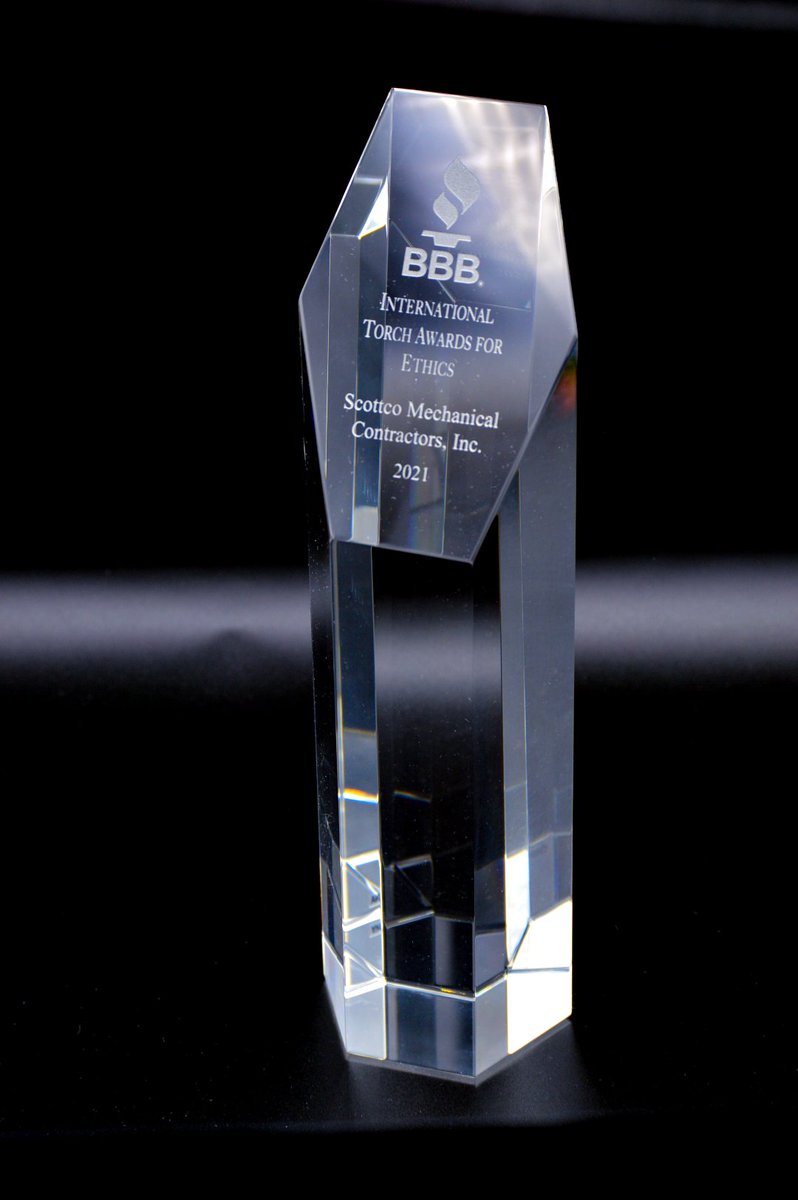 ScottcoService's tweet image. It's pretty! Want to thank each one of our employees for this award.  Your work ethic makes this possible and it is appreciated! Thank you!
