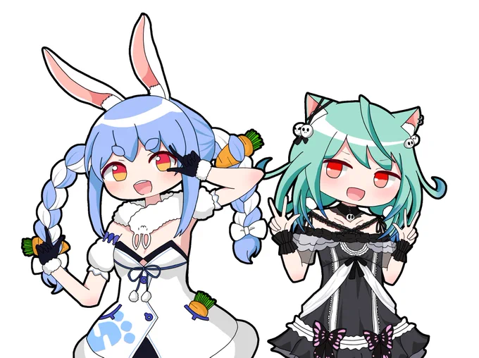 ぴすぴす
#ぺこらーと #絵クロマンサー 