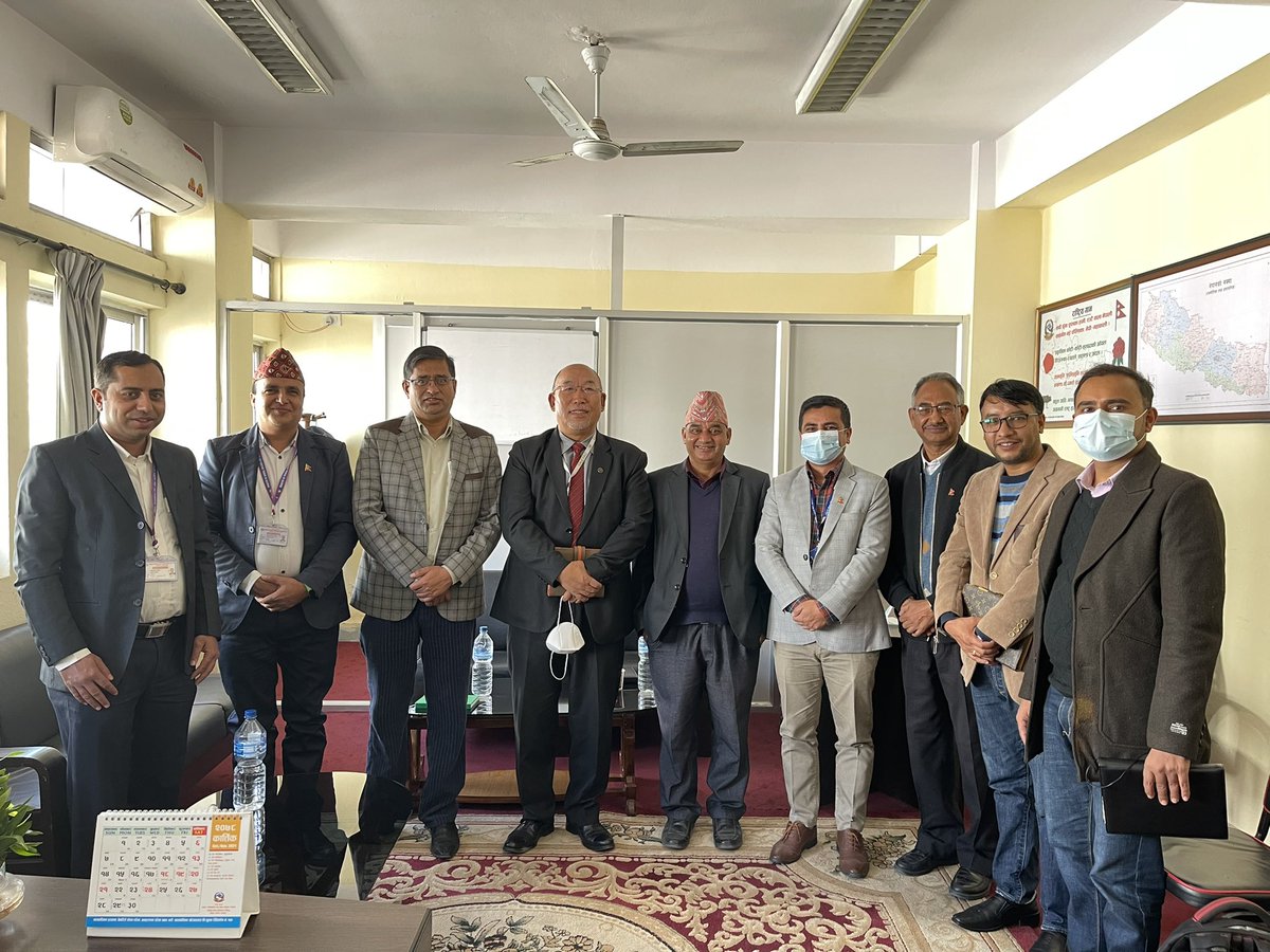 4 Nov 21: Ist face to face Meeting since COVID lockdowns with the Senior functionaries of the MoWCSC, Executive Director of NCRC and NACG Executives. The discussions covered a wide range of issues to strengthen the SAIEVAC Regional and National movement for EVAC…