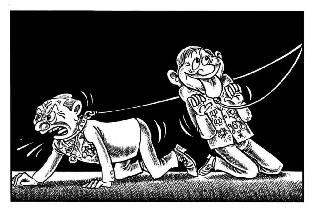 Түвдээс сурсан мухар сүсэг, Манжаас үлдсэн шагнал хахууль, Оросоос авсан уудаг зан л Монголын 3 эмгэнэл.