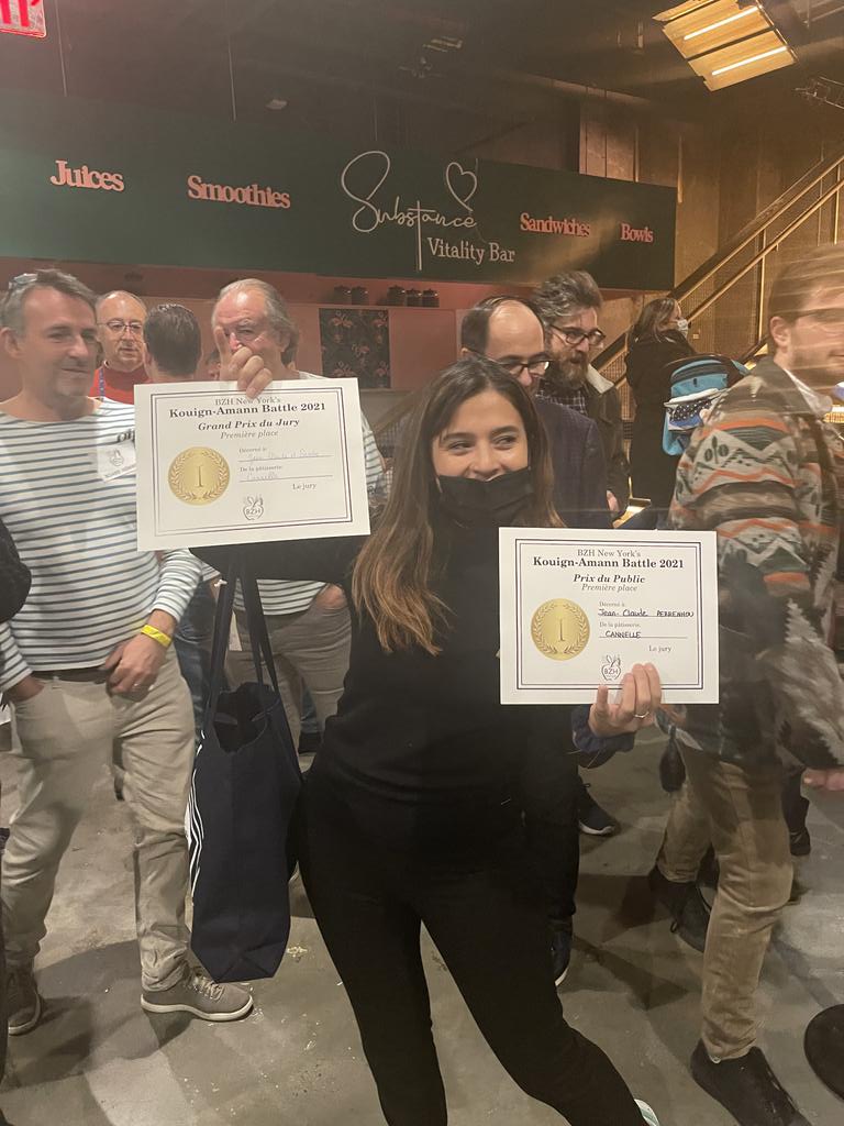 We held our first annual "Kouign Aman Contest" today and celebrate the winners! Bravo to all the professionals &amp; amateurs who entered the competition!
<a href="/bzhny/">BZH New York</a> #kouignaman #breizh #nyc #Contest #Bretagne #winners #winning #pastry #frenchexpat