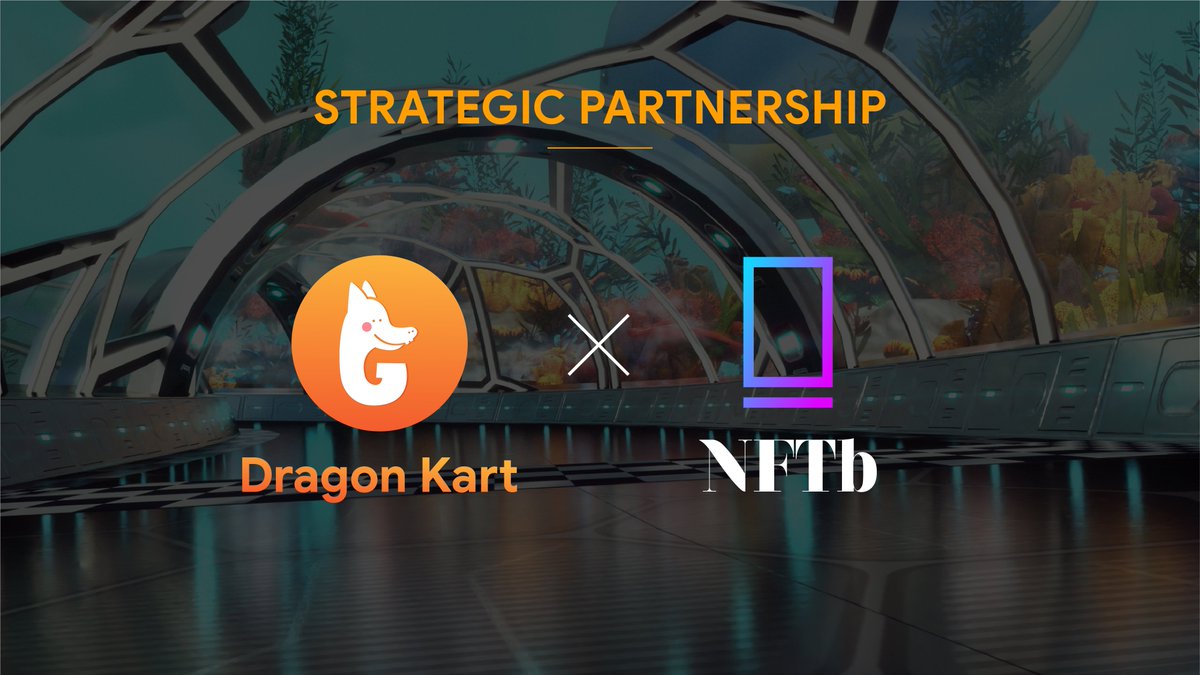 Kartboxio's tweet photo. 🔥PARTNERSHIP ANNOUNCEMENT

Dragon Kart is excited to announce the partnership with @nftbmarket:
📍Connecting traditional gamers to blockchain
📍PVC, PVP &amp; tournaments
📍Get $KART, characters &amp; NFTs by winning races

👀Readmore: https://t.co/KQ9B922hMk https://t.co/V77Egk3dO4
