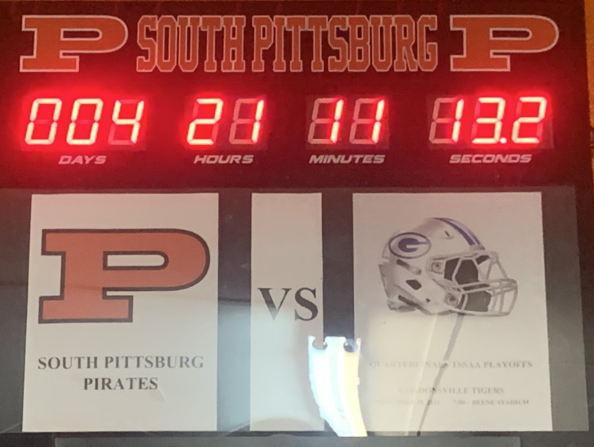 It’s Quarterfinal week. Everyone make plans now to come out Friday to Beene Stadium as a really good 11-1 Gordonsville team comes to town. Kickoff is at 7:00.