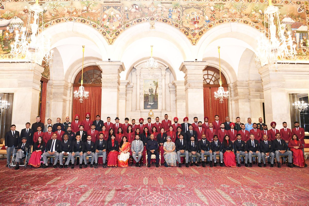 sachin_rt's tweet photo. Many congratulations to all the winners of National Sports &amp; Adventure Awards 2021.
You all have made 🇮🇳 proud with your contributions &amp; hope this motivates many more people to take up different sports. https://t.co/dLJlmhVnlH