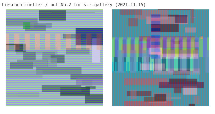 _VR_gallery's tweet image. We rearranged @_VR_gallery No.2 for you. Visit v-r.gallery/vrg2.html to watch an exclusively generated animation. For documentation please visit lieschen.art