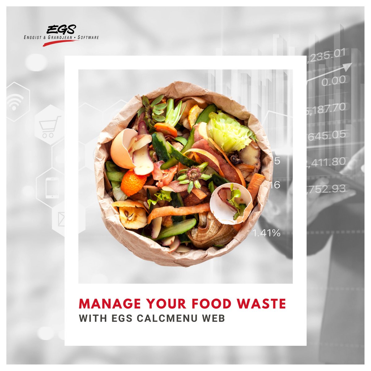 CalcMenu's tweet image. Accurately track and manage your food waste with EGS CALCMENU Web.

You can soon encode your wastage percentage down to the precise value vs. the previous whole numbers. For example, 9.5% vs. 10%!

•
•
•
•
•

#recipemanagementsoftware #foodwaste #foodsustainability