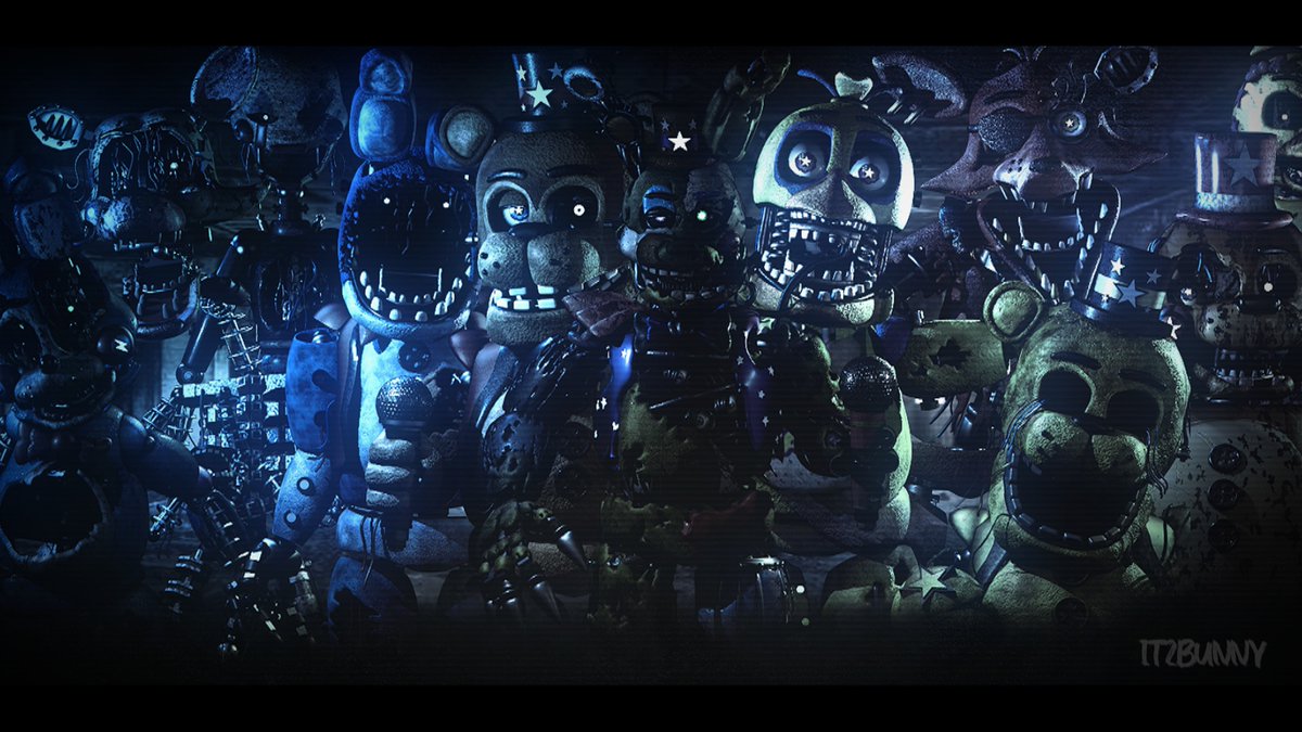 bunzsito's tweet photo. [C4D] Last Opening 🎤🎩🍕

❄ 𝔾𝕠𝕠𝕕 ℕ𝕚𝕘𝕙𝕥 𝔽𝕒𝕞𝕚𝕝𝕪 !!

𝓜𝓸𝓭𝓮𝓵𝓼:

Scott Cawthon - SWS - Illumix - Edits by me 

#fnaf #fnaf2 #poster #fnaffanart #3dart https://t.co/bqBPzLtDex