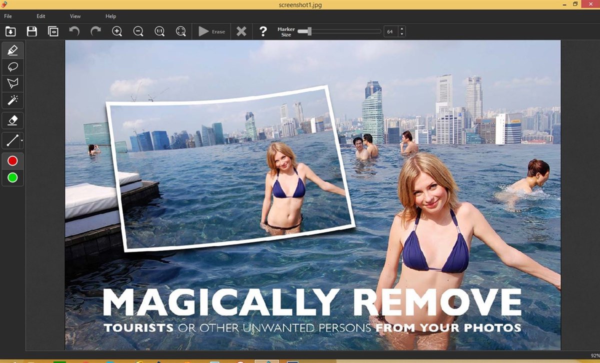 CAStenman's tweet image. Inpaint, is App of The Day on myAppFree bit.ly/3FfYDVT  #Windows10 #myAppFree #RemoveObjects