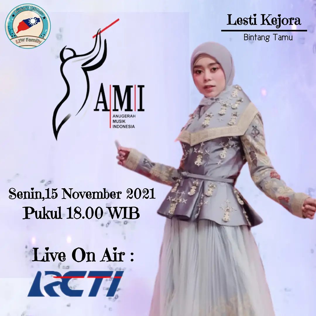 Aima918's tweet photo. Jangan lupa mlm ini nonton Yaa ada si Neng @Lesti_Jenong_DA 😍❤
#lestiAMI2021
#leslar
#l2wFamillyTaiwan https://t.co/cshLuYssgj