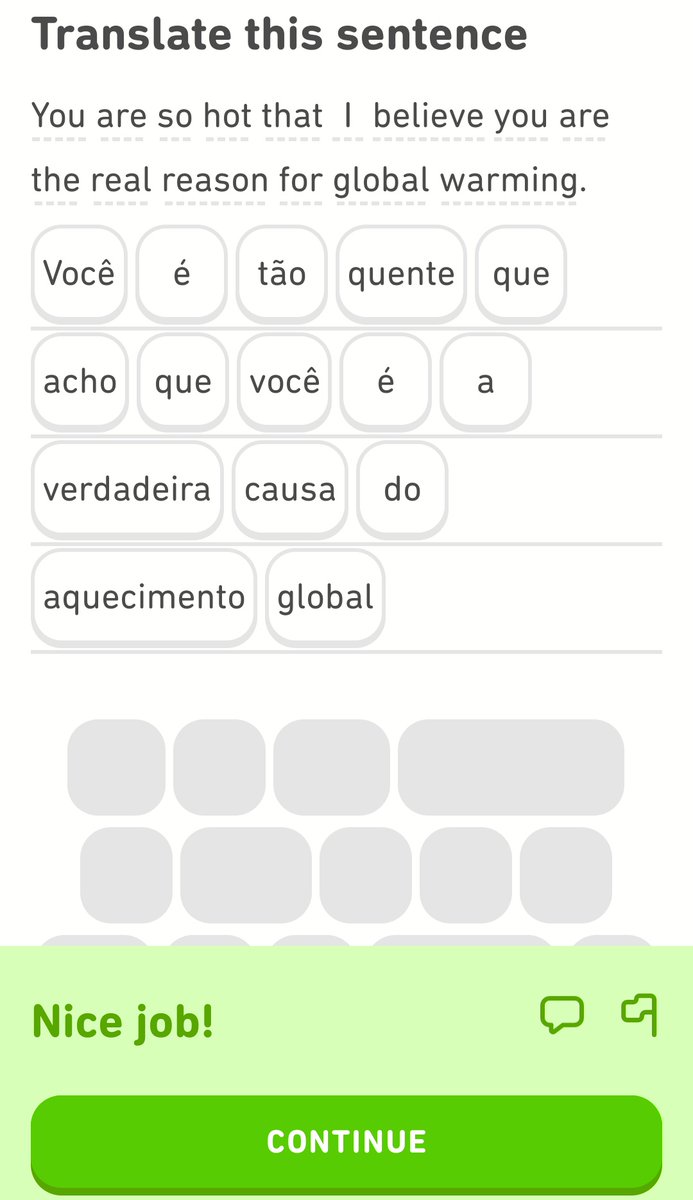 Once again learning only the important phrases from <a href="/duolingo/">Duolingo</a>