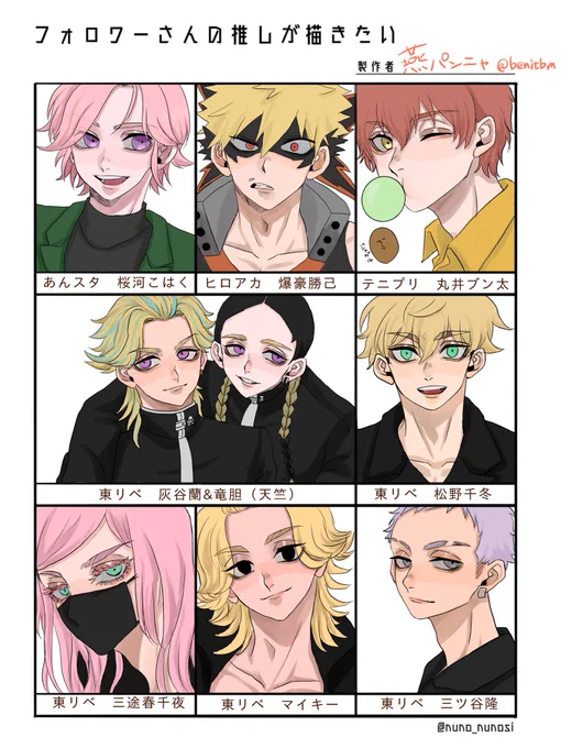 #フォロワーさんの推しが描きたい

ありがとうございました😊😊😊
めっちゃ大変で楽しかった! 